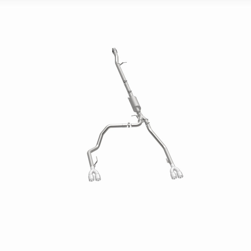 MagnaFlow 2019 Chevy Silverado 1500 V8 5.3L Street Series Quad Split Rear Exhaust w/ Polished Tips