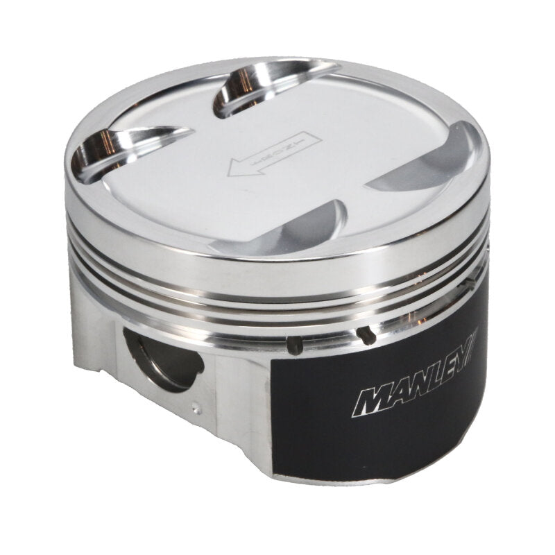 Manley Mitsubishi 2.0L 4B11T Piston Set - 86.00mm Bore 1.155in CH, -3.50 CC