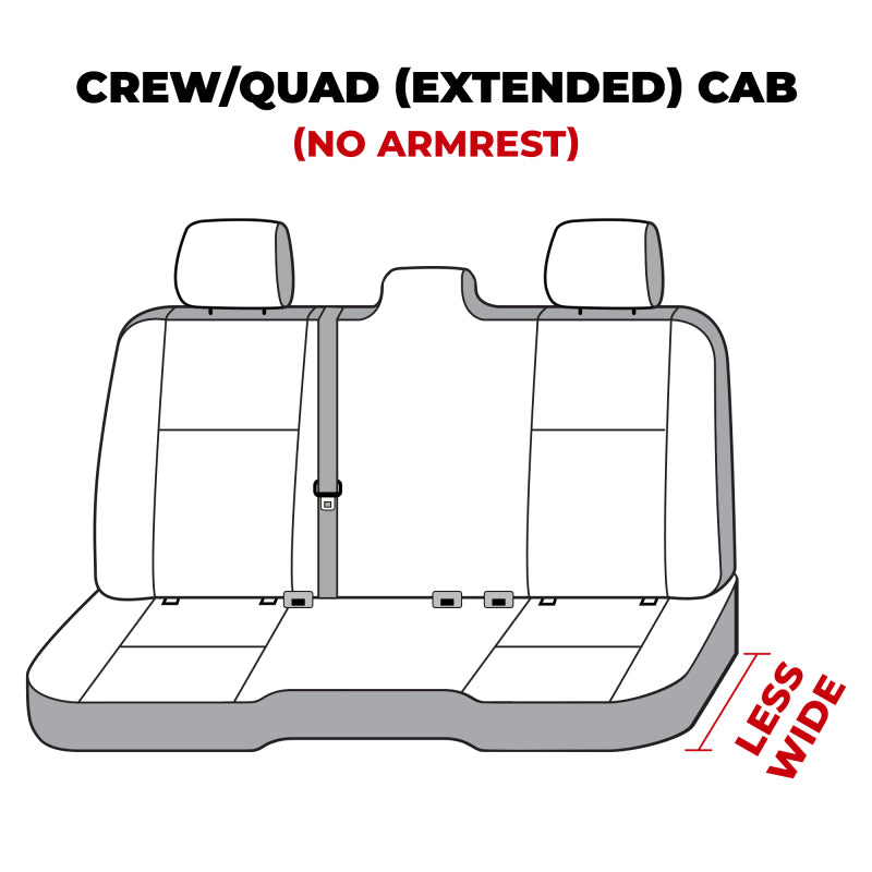 Covercraft Endura Waterproof Polyester SeatSaver Custom Second Row Seat Covers