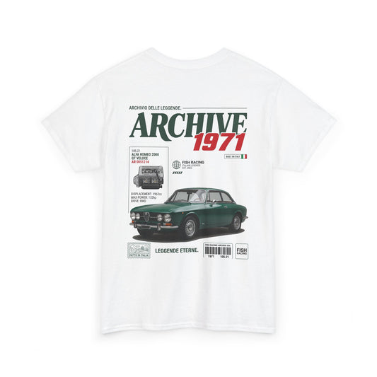 1971-1977 Alfa Romeo GTV 2000 Archive Tee