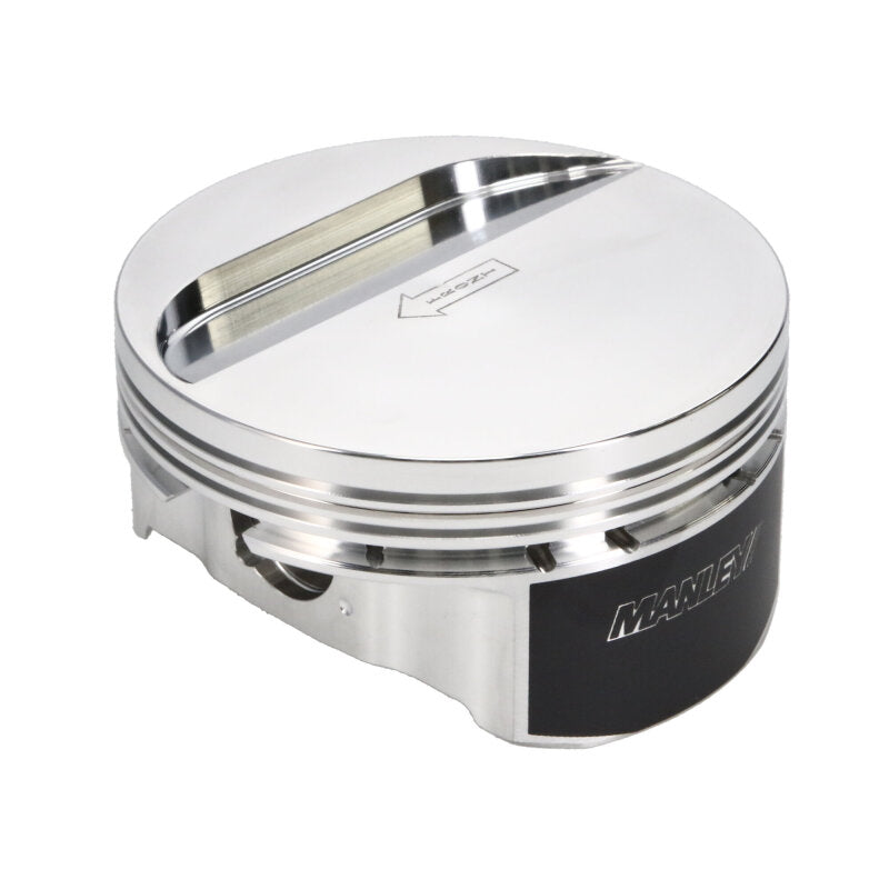 Manley Chevrolet LS Piston Set - 4.130in Bore 1.115in CH, -5.00 CC