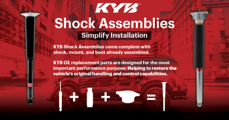 KYB 16-21 Honda Civic (Sedan & Coupe) Excel-G Shock Assembly - Rear