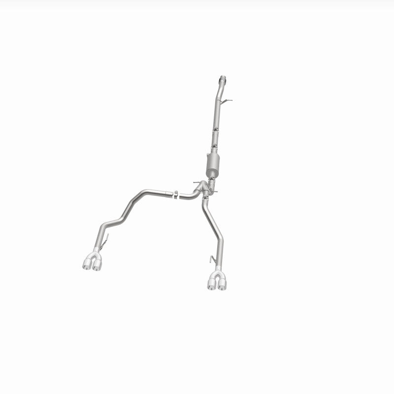 MagnaFlow 2019 Chevy Silverado 1500 V8 5.3L Street Series Quad Split Rear Exhaust w/ Polished Tips