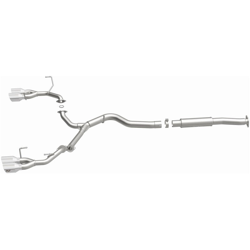 MagnaFlow SYS Cat-Back 15-17 Subaru WRX Sti 2.5L Polished 3in Tips