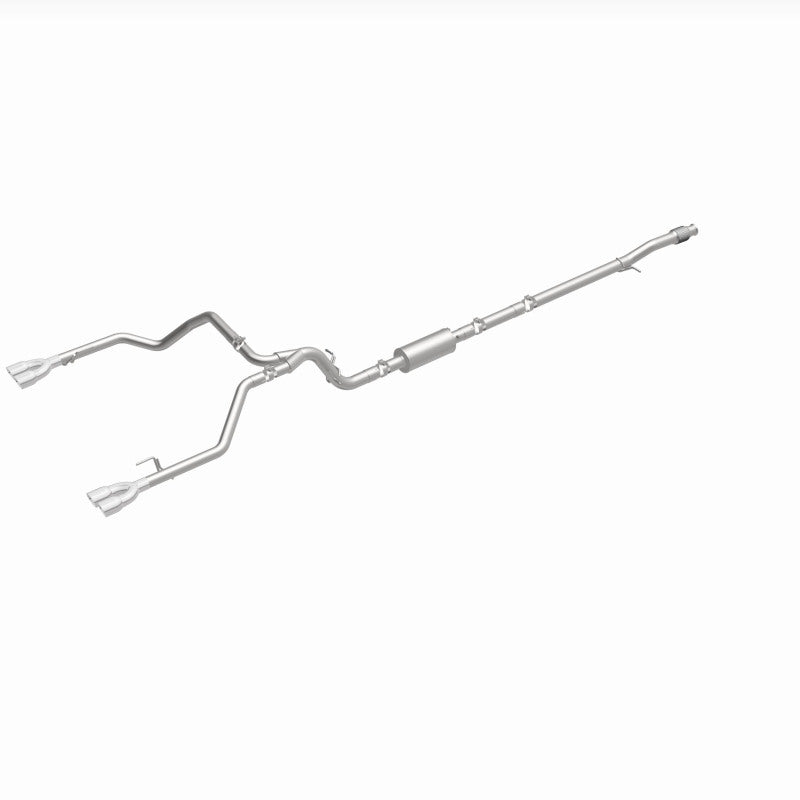 MagnaFlow 2019 Chevy Silverado 1500 V8 5.3L Street Series Quad Split Rear Exhaust w/ Polished Tips
