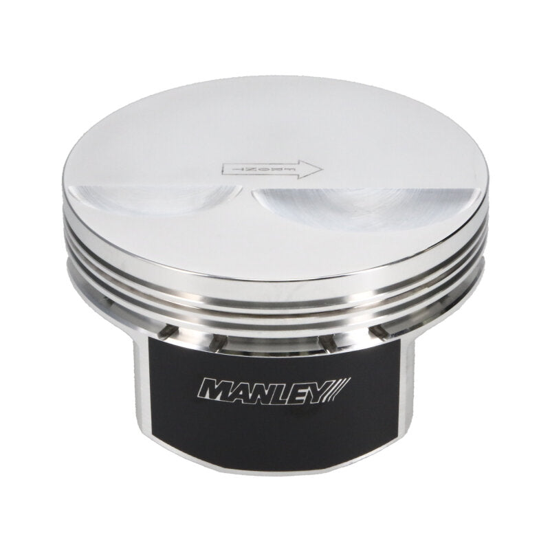 Manley Chevrolet LS Piston Set - 4.070in Bore 1.115in CH, -4.00 CC