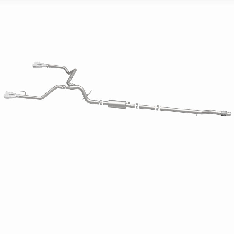 MagnaFlow 2019 Chevy Silverado 1500 V8 5.3L Street Series Quad Split Rear Exhaust w/ Polished Tips