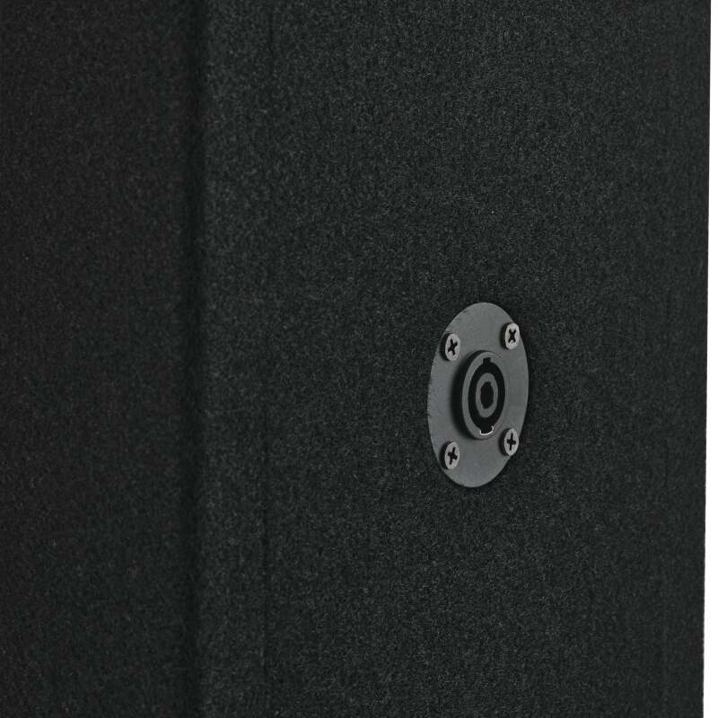 DS18 Ported Enclosure 2x 10in Mids 2x 3.6in Tweeters & 1 x 5.7in Horn Diffuser -Black Carpet