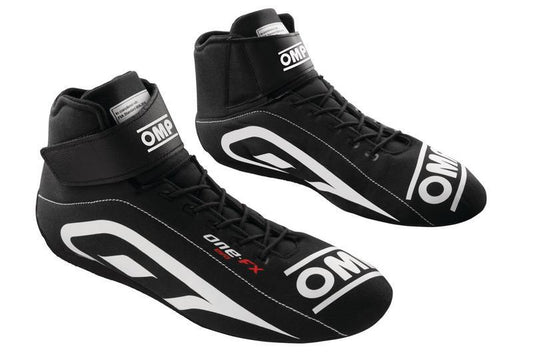 OMP ONE EVO FX SHOES FIA 8856-2018 BLACK SZ 37