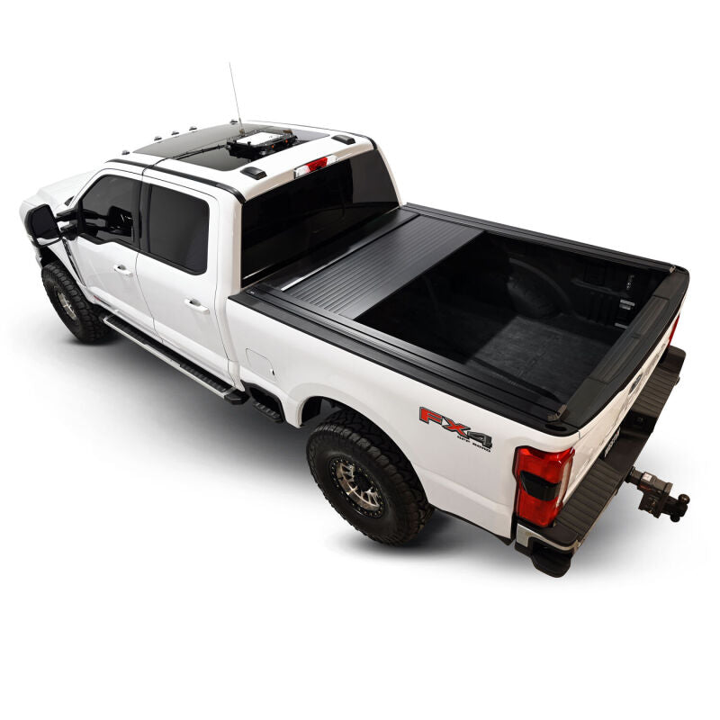 Westin 17-26 Ford F-250/F-350/F-450/F-550 SD 6ft 10in Bed Manual Retractable Tonneau Cover - Black