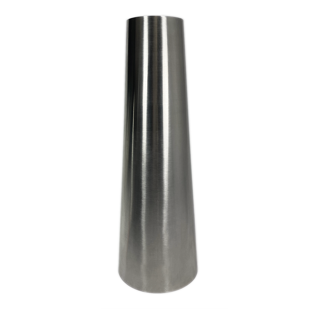 Stainless Bros Megaphone Cone 14.5in OAL 3in to 5in SS304 Transition Reducer Cone