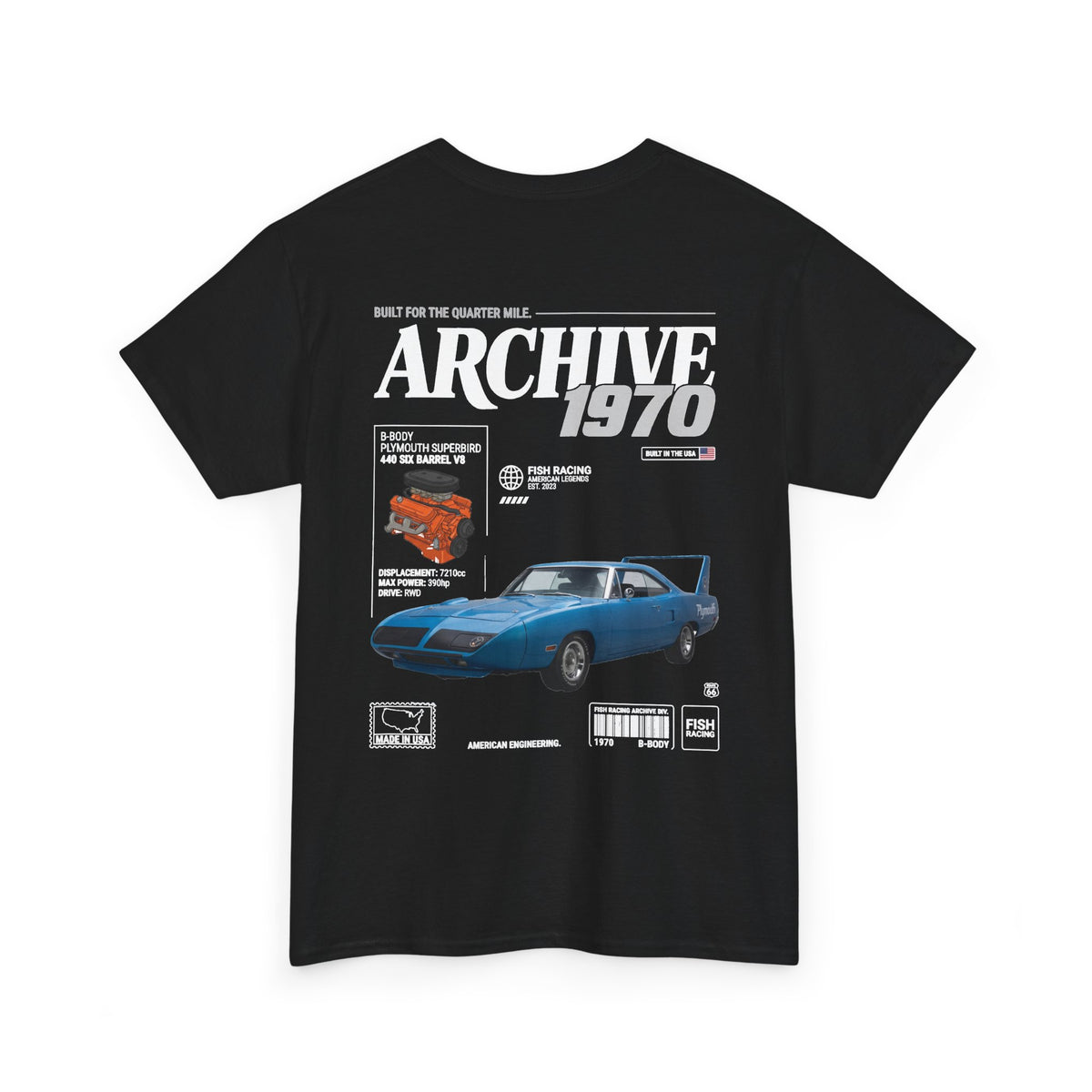 1970 Plymouth Superbird Archive Tee