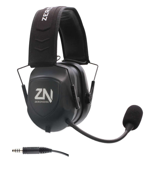 OMP Professional Zeronise Headset w/ Noise Cancelling Microphone (4 Pin Nexus - Male)