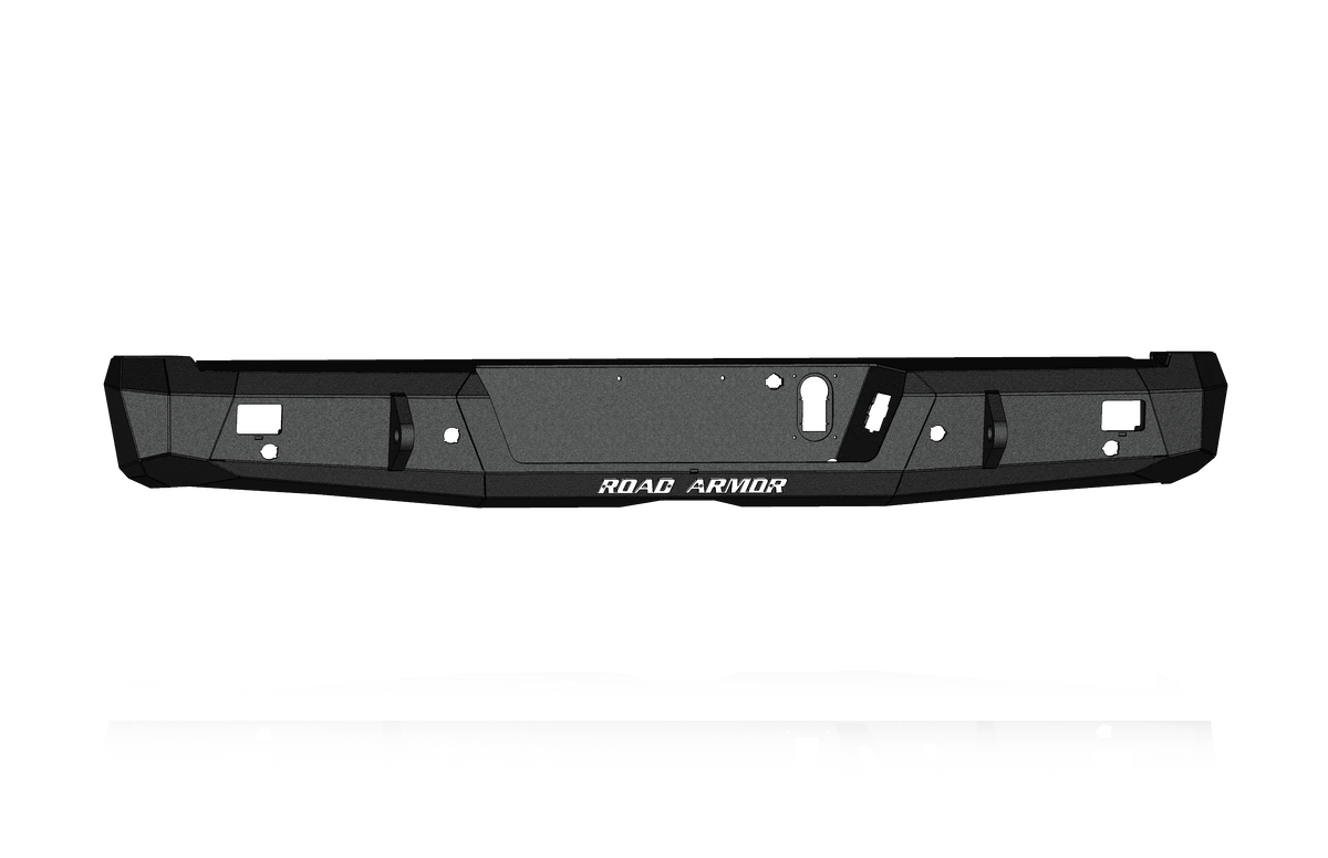 Road Armor 24-26 Ford F-150 Stealth Rear Non-Winch Bumper - Texture Black