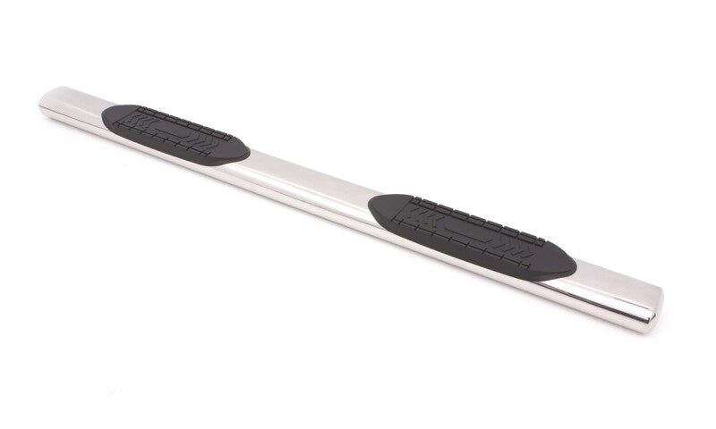 Lund 2019 Chevy Silverado 1500 Crew Cab (Rocker Panel) 6in. Oval Straight SS Nerf Bars - Polished