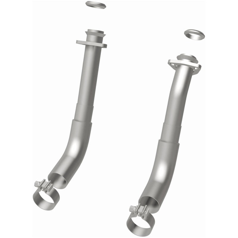 MagnaFlow 66-72 Chevy C10 Pickup V8 2-Piece Front Exhaust Pipe Kit (2in Tubing/Clamps/Inlet Flanges)