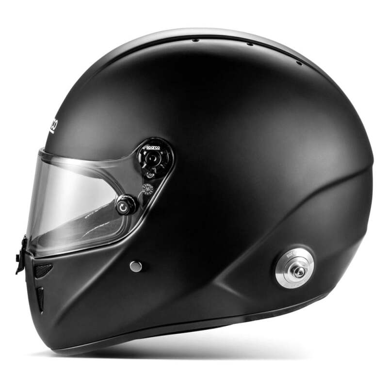 SPARCO Stealth RF Helmet - X-Large - Matte Black/Black