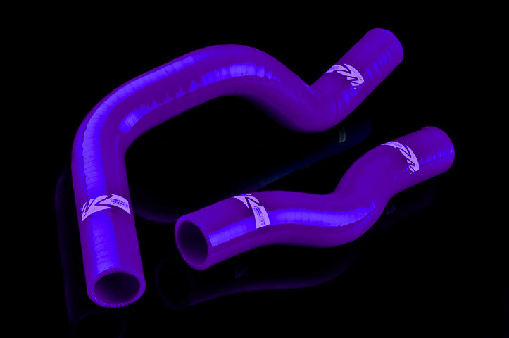 Weapon R Nissan 180SX (CA18DET) S13 Purple Coolant Hose Kit - 2pcs