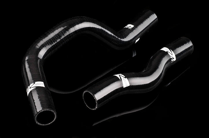 Weapon R Nissan 180SX (CA18DET) S13 Black Coolant Hose Kit - 2pcs