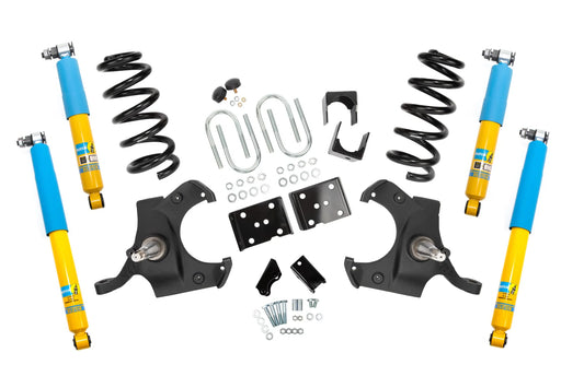 UMI Performance 73-87 GM C10 Lowering Kit (4.5in Front/6in Rear) with UMI shocks
