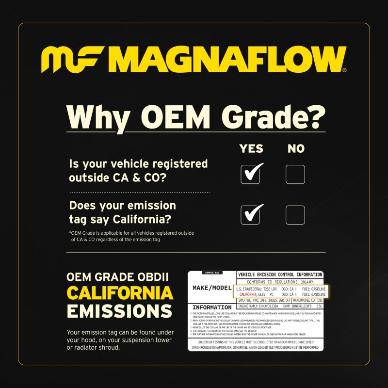 MagnaFlow Direct Fit Catalytic Converter 05 Silverado 2500HD 6.0L