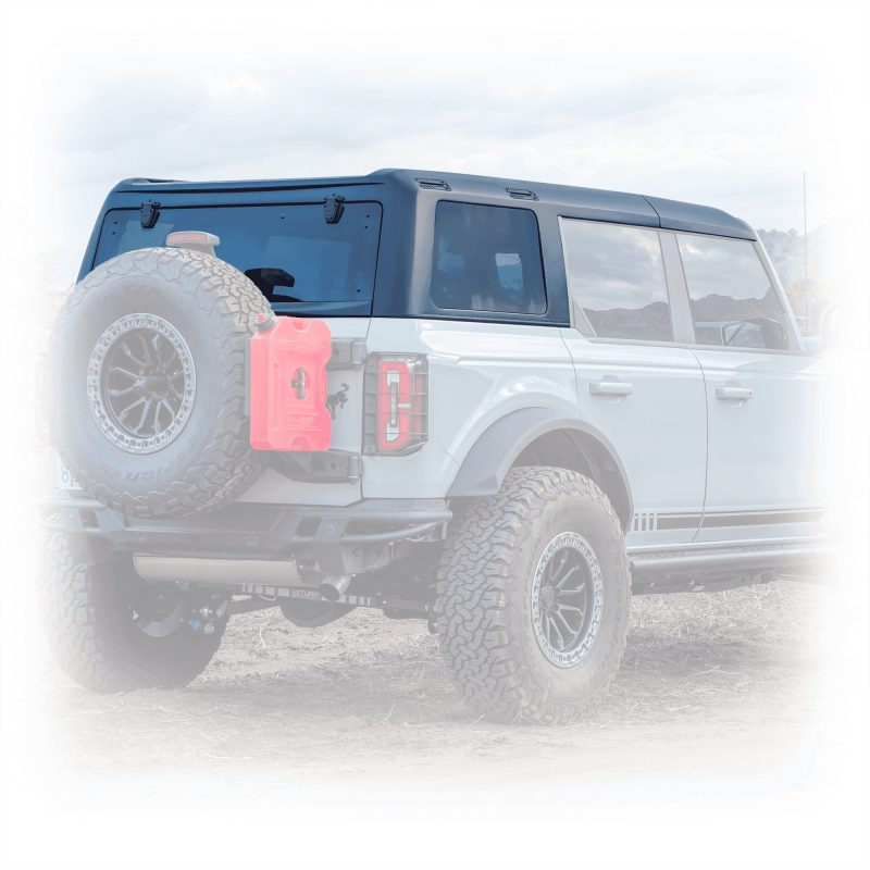 Turn Offroad 2021+ Ford Bronco Hard Top (4 Door) Primer/Badge Delete/Black Foam Headliner