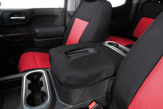 Covercraft 16-24 Chevrolet Traverse Endura PrecisionFit Custom Third Row Seat Covers - Red/Black