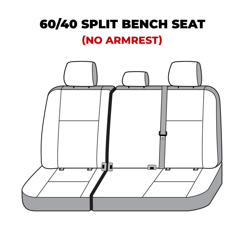 Covercraft Endura Waterproof Polyester SeatSaver Custom Second Row Seat Covers