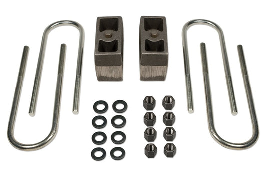 Tuff Country 73-87 Chevy Truck 3/4 Ton 4wd 4in Rear Block & U-Bolt Kit
