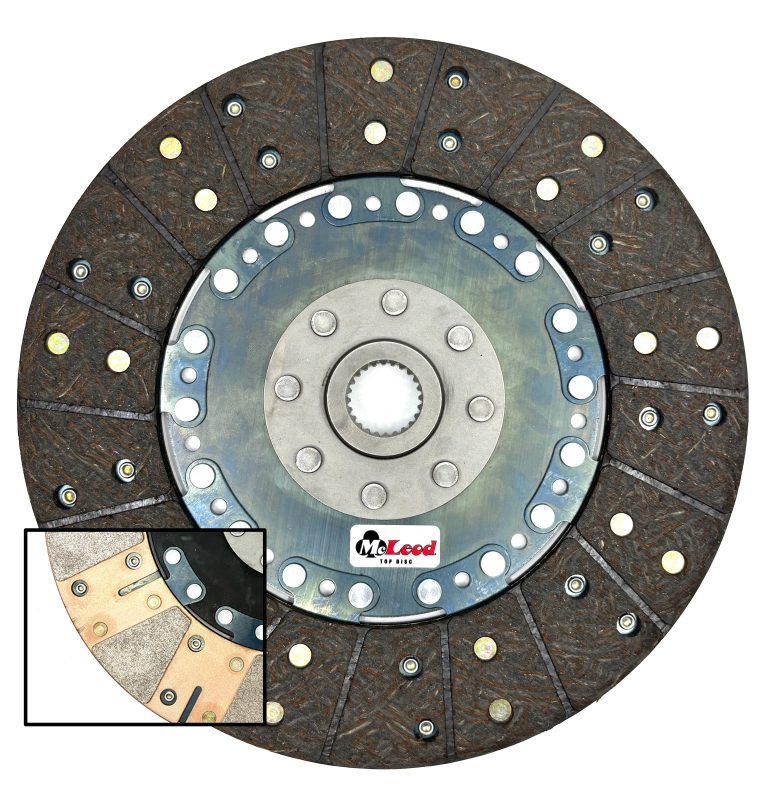 McLeod Racing RST HD Twin - For Large Diameter Flywheel - Red Ring - 1-1/8 x 10 Spline
