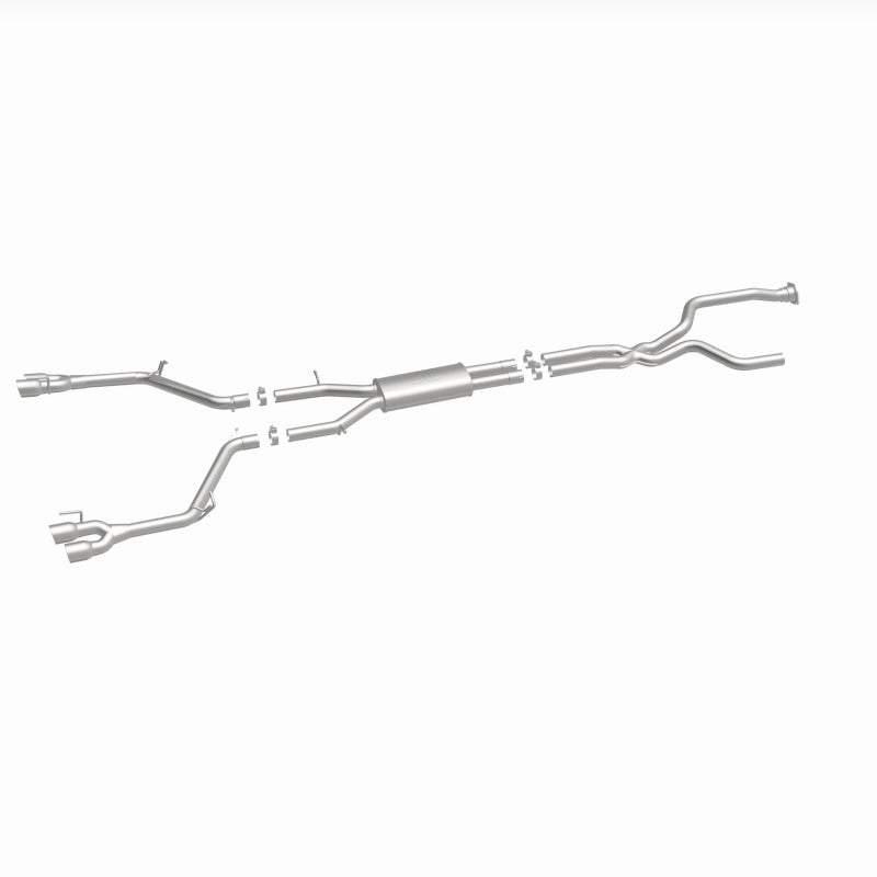 MagnaFlow CatBack 16-19 Cadillac CT6 V6 3.0L Street Series 2.5in Pipe Dia Polished Tips