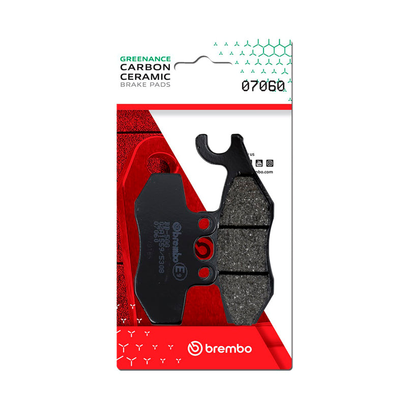 Brembo Piaggio X-Evo/Piaggio Mp3/Piaggio X10/Piaggio Medley Carbon Ceramic Brake Pad - Rear