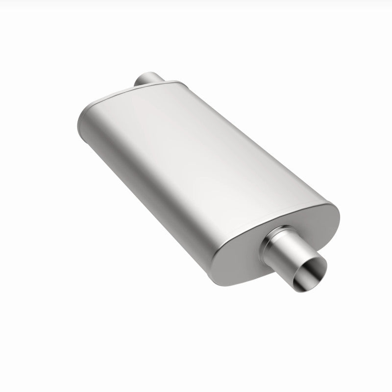 MagnaFlow Muffler Trb SS 4X9 18 2.5/2.5