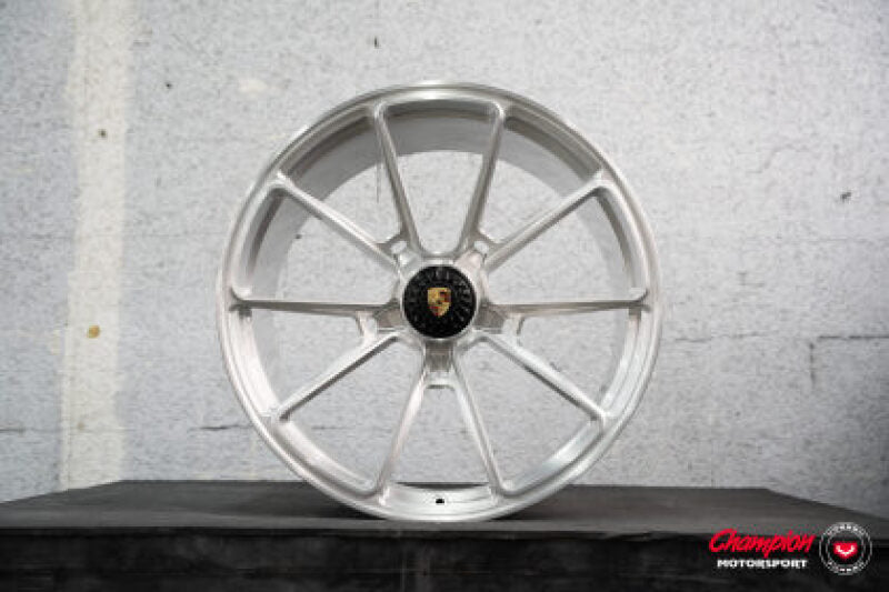 Vossen x Champion RS92 22x10.5 / 5x130 / ET15 - Brushed Gloss Clear Wheel - (Macan - Rear)