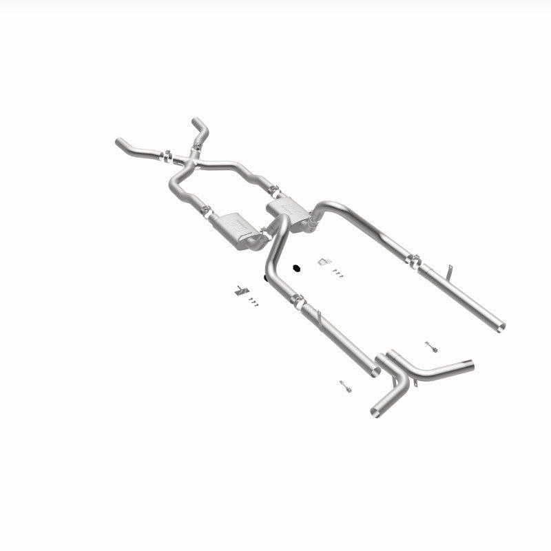 MagnaFlow Sys Cat-Back 55-57 Chevy Bel Air V8 3inch