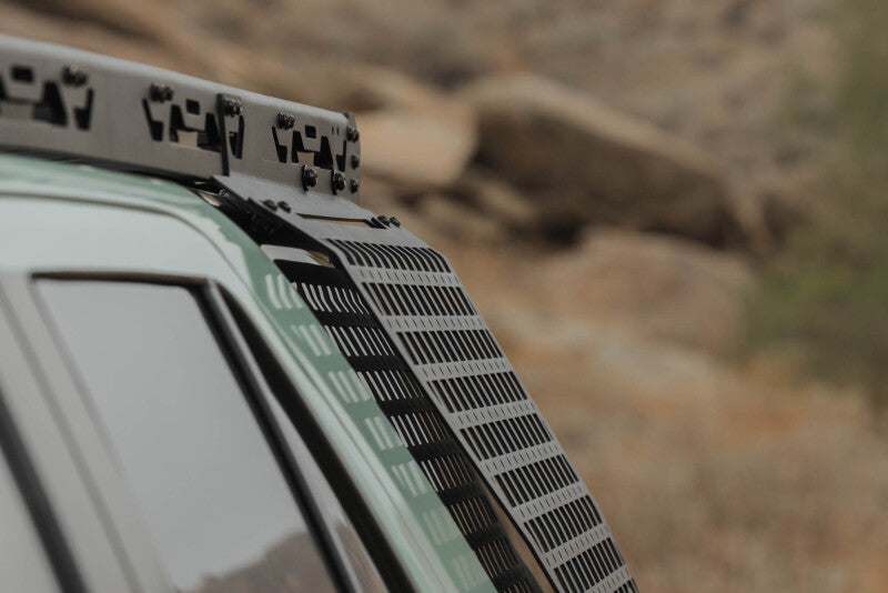 DV8 Offroad 25-26 Toyota 4Runner Exterior Window Molle for DV8 Offroad Roof Rack - Driver