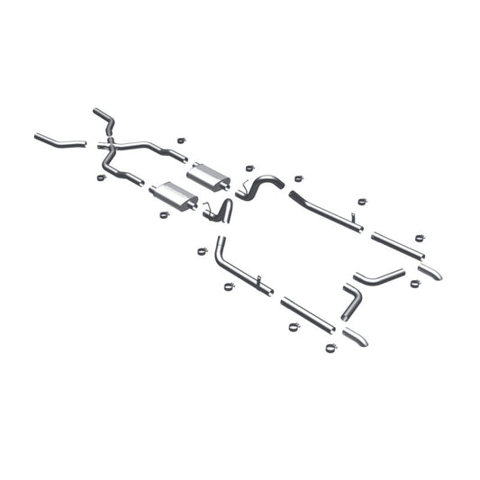 MagnaFlow Sys Cat-Back 55-57 Chevy Bel-Air