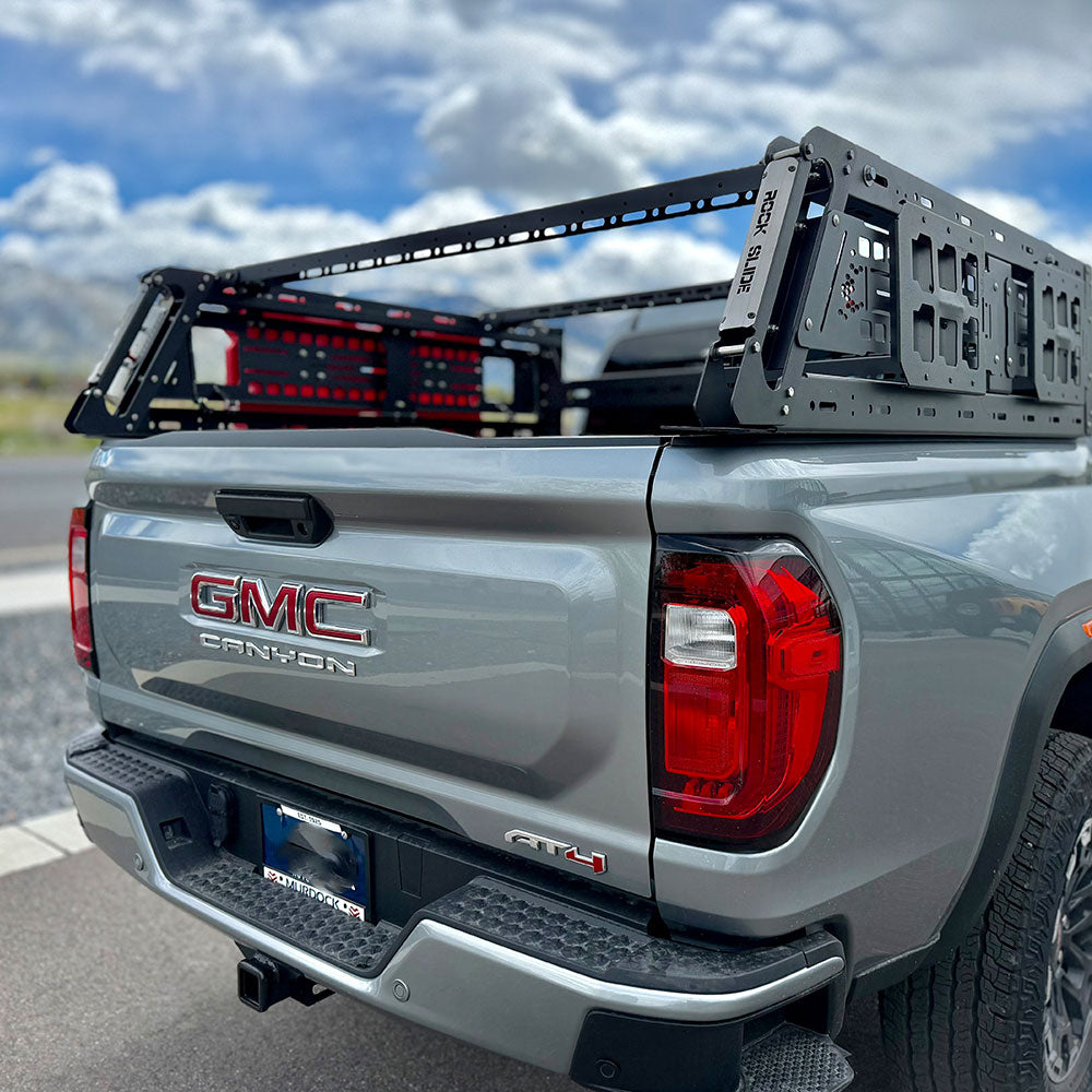 Rock Slide 23-26 Chevrolet Colorado/GMC Canyon Overland Deluxe Rack (3 Boxes)