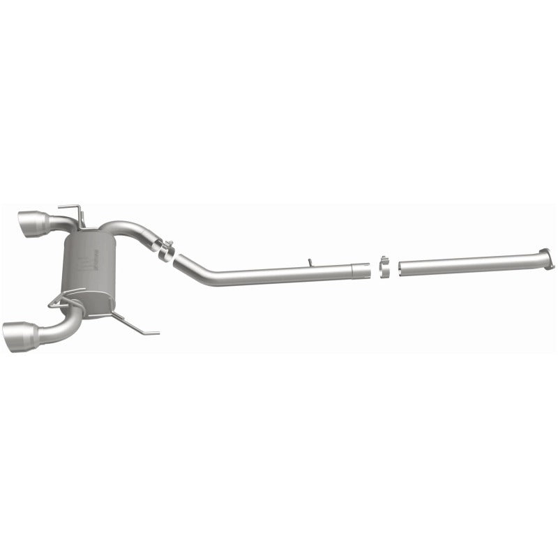 MagnaFlow Cat-Back 03-09 Nissan 350Z Street SS 2.5in Dual Split Rear Exit Polished 4.5in Tips