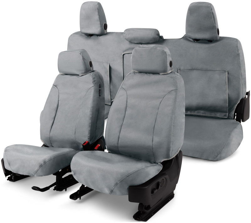 Covercraft 18-24 Jeep Wrangler Waterproof Polyester SeatSaver Custom Second Row Seat Covers - Grey