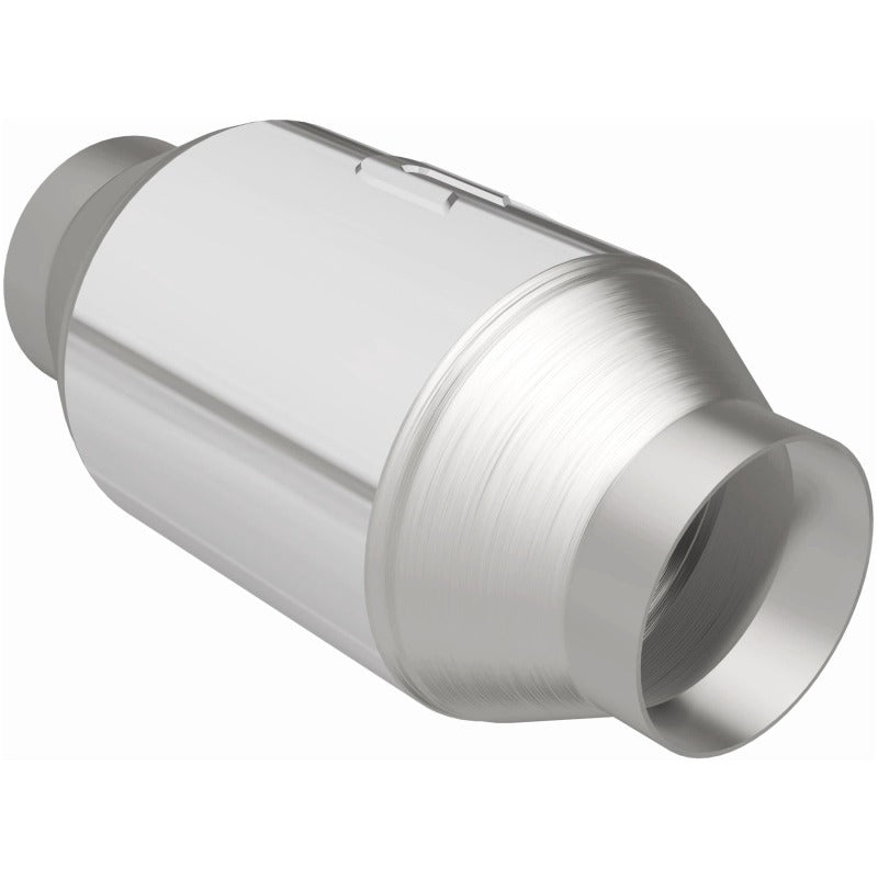MagnaFlow Premium High Flow Metallic Converter 4in OD - 2.5in In / 2.5in Out