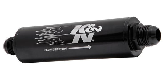 K&N 2in OD x 9in L 10AN 25 Micron In-Line Fuel/Oil Filter