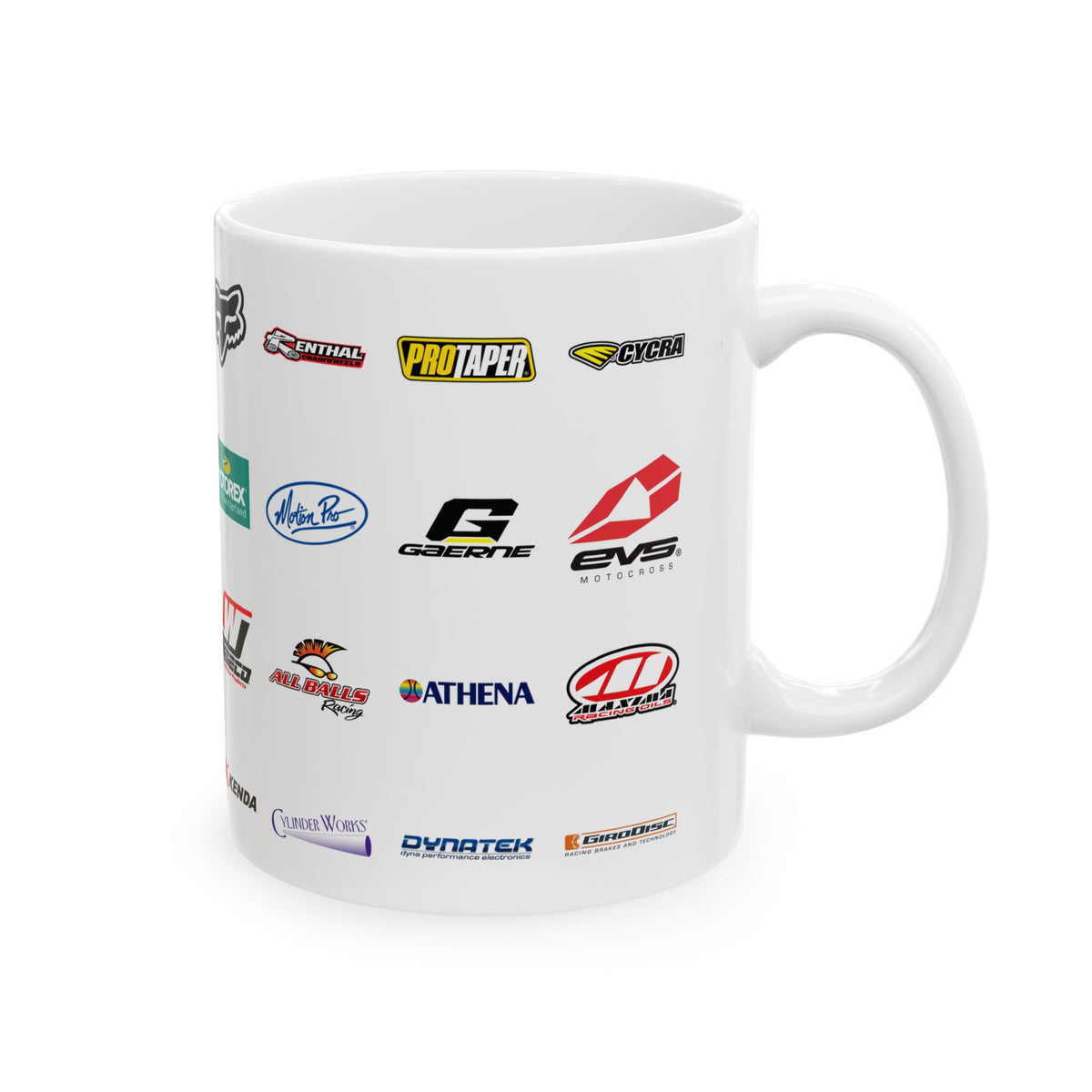 Fish Racing Motocross Brands Ceramic Mug