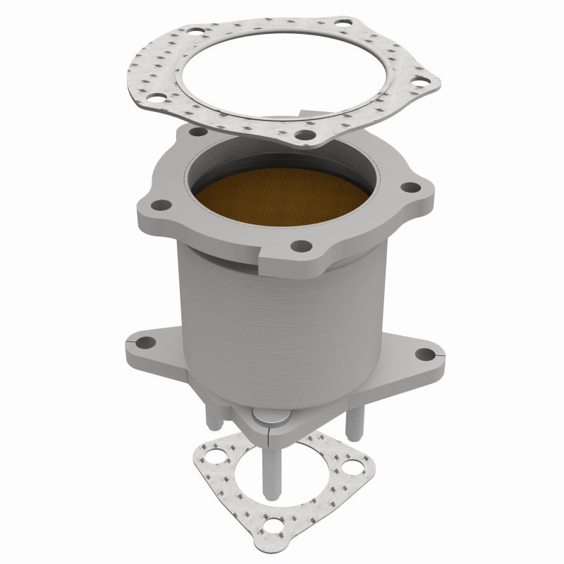 MagnaFlow Direct Fit Catalytic Converter 98 Mazda Protege Front