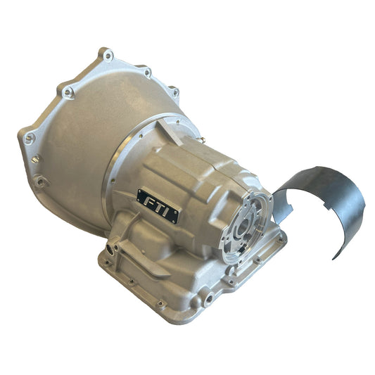 FTI Powerglide Aftermarket Case and GM Bellhousing - 2pc - SFI - Includes Liner