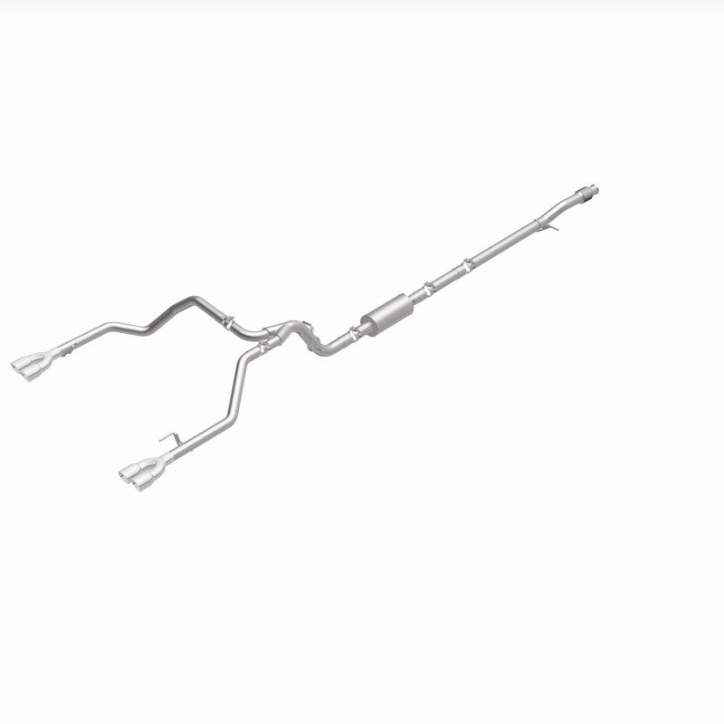 MagnaFlow 2019 Chevy Silverado 1500 V8 5.3L Street Series Quad Split Rear Exhaust w/ Polished Tips
