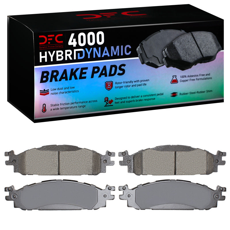 DFC 09-19 Lincoln Mkt Front 4000 Hybridynamic Brake Pads