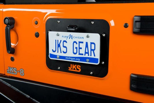 JKS Manufacturing 07-16 Jeep Wrangler JK License Plate Relocation Kit