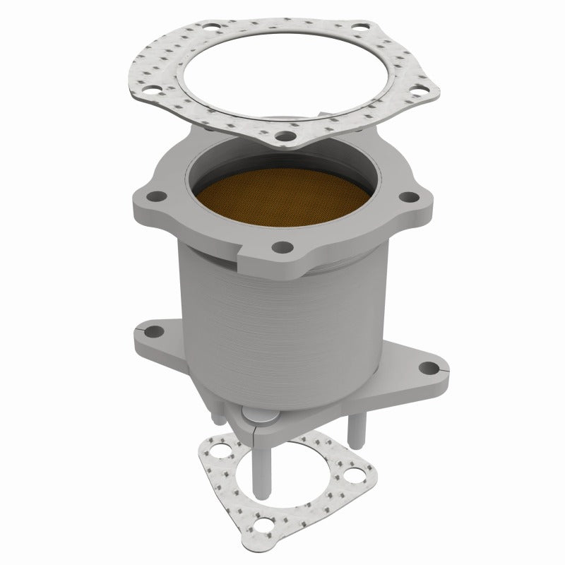 MagnaFlow Direct Fit Catalytic Converter 98 Mazda Protege Front
