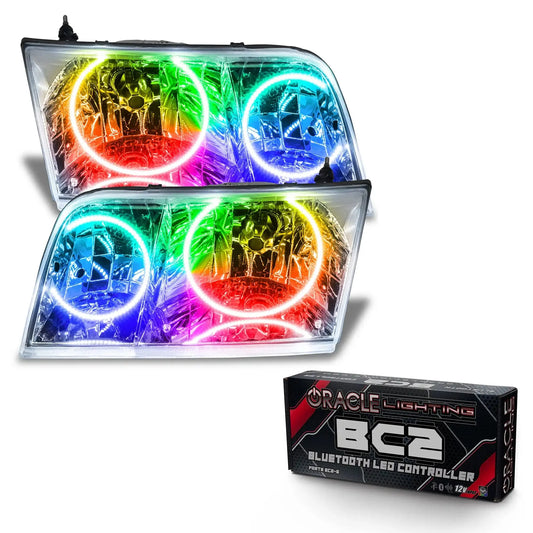 Oracle 98-11 Ford Crown Victoria SMD HL - Chrome - Halogen - ColorSHIFT w/ BC1 Controller